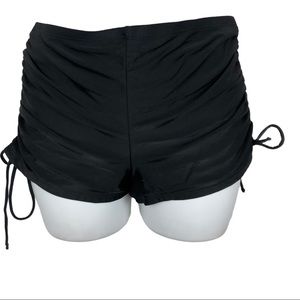 Hot Water Adjustable Ruched SIde Swim Bottoms